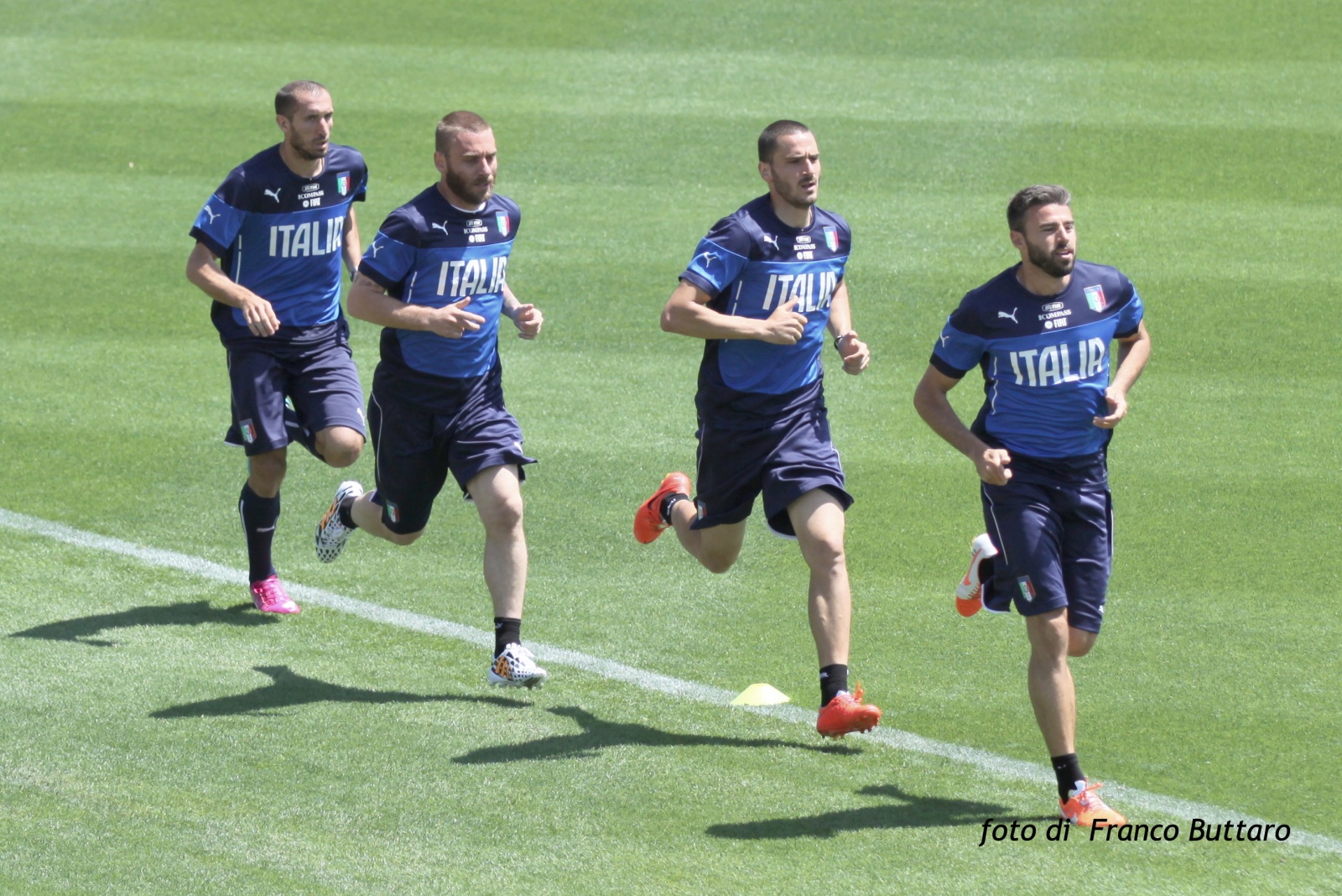 Calcio - Italia - Ritiro pre-mondiale 2014
